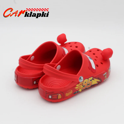 Car Klapki™ - Czerwone klapki inspirowane postacią z bajki